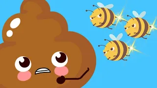 Some Bugs BITE Little Poo Poo | Silly Healthy Habits Songs By Papa Joel's English