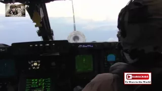 MV 22 Osprey Inflight Refueling • Cockpit View