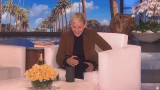 Ellen Tries Out a 'Nicer' Version of Amazon Alexa