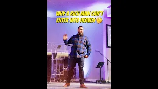 WHY A RICH MAN CAN'T ENTER INTO HEAVEN. JESUS MADE A MASSIVE STATEMENT IN MATTHEW 19:24 #shorts