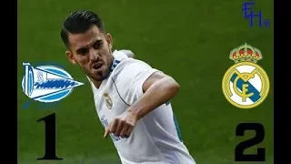 ALAVES vs REAL MADRID 1-2- Football Match Goals & Highlights HD - La Liga - 23 September 2017