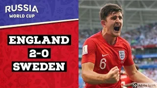 England 2-0 Sweden (World Cup Daily) | IT'S COMING HOME