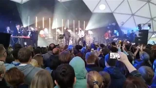 Brainstorm & Найк Борзов - Касаясь Земли (live at Roof Place, VЫХОDNЫЕ Fest 12.07.19, Spb)