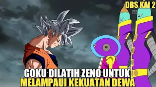 Ketika goku dilatih oleh zeno, Vegeta juga dilatih oleh daishinkan demi mengalahkan Vodker - kai 2