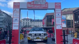Rallye Monte Carlo Historique 2024 -Start in Bad Homburg