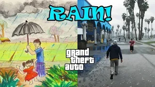 Evolution of "RAIN" in GTA games!