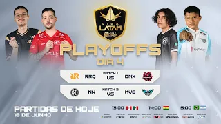 [AO VIVO] Liga Latam 2022 | Playoffs - Dia 4