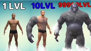 The Human MAXED LEVEL evolution To Yeti - Idle Transformation