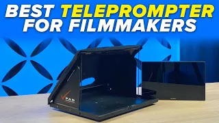 Best Teleprompter For YouTube - Onetakeonly Pad Prompter for Light Stands