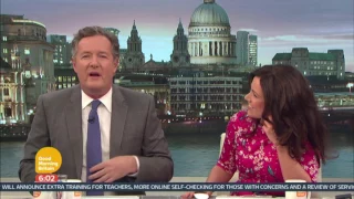 Piers Morgan Has a Diva Strop | Good Morning Britain