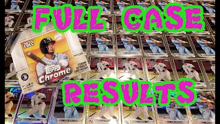 2022 Topps Chrome Baseball Box Reveal and Full Case Results