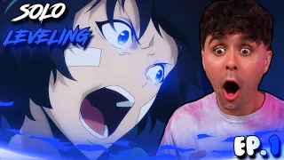 THIS WAS ACTUALLY INSANE | SOLO LEVELING EPISODE 1 REACTION!