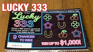 Lucky 333 Year Tickets‼️ California Lottery Scratchers🤞🍀🍀🍀