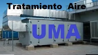 Unidad Manejadora de aire para Tratamiento y Climatización de aire acondicionado y calefacción HVAC