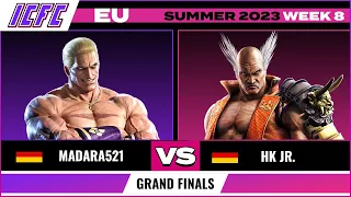 Madara521 (Geese) VS FaZe Hk Jr. (Heihachi) ICFC Tekken 7 - EU: Summer 2023 - Week 8 Grand Finals