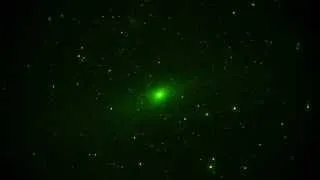 M31 Andromeda Galaxy with Night Vision in Real-Time