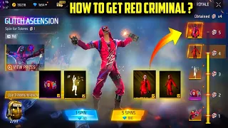 GLITCH ASCENSION TOKEN TOWER EVENT FREE FIRE|NEW TOKEN TOWER RED CRIMINAL NEON CRIMINAL FF NEW EVENT