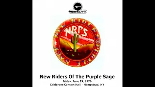 New Riders of the Purple Sage / Calderone Concert Hall, Long Island / WLIR-FM / 06-25-1976