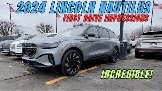 2024 Lincoln Nautilus Reserve : Drive Impressions | Technology | vehicle overview