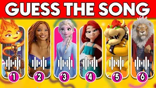 Can You Guess Who Is Singing? | The Super Mario Bros, Elemental, The Little Mermaid, TEENAGE KRAKEN.