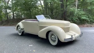 1937 Cord 812 Phaeton Coupe Convertible Road Test Passenger POV