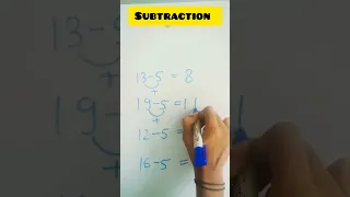 Vedic Maths Easy Subtraction #shorts #maths #ytshorts #trending #tricks #youtubeshorts #viralshorts