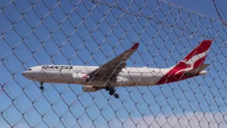 (!!SPECIAL!!) Qantas a330-200 Landing in Adelaide (ypad)