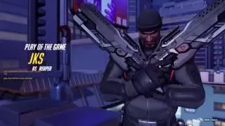Overwatch , Reaper , Play of the game! team kill, 6 kills