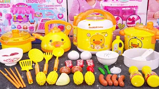 60 Minutes Satisfying with Unboxing Cute Yellow Duck Kitchen Playset Collection ASMR | Review Toys