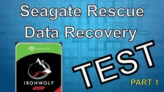 Seagate Ironwolf Rescue Recovery Test - Is it Worth It? REAL DEMONSTRATION