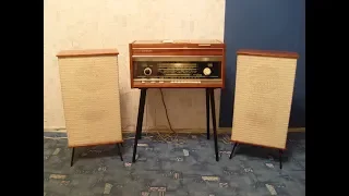 Ламповая радиола"Ригонда-стерео" 1966 г.
