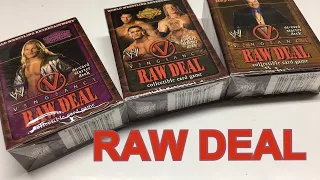 Raw Deal TCG/ CCG Collection of sealed starter decks