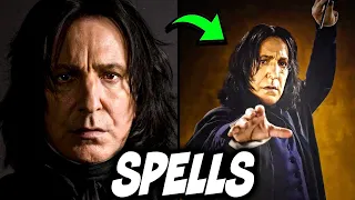 5 Spells Severus SNAPE Did Better Than ANYONE Else - Harry Potter Theory