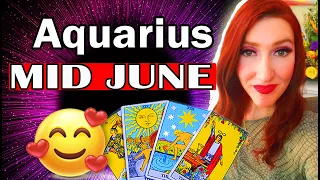 Aquarius ALL OF A SUDDEN THIS WILL HAPPEN & MAY SHOCK YOU! MID JUNE