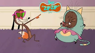 Fancy party | Zip Zip English | Full Episodes | 2H | S1 | Cartoon for kids