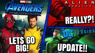 Avengers 5 Is Going Big, DCU Update, Alien Romulus Backlash & MORE!!