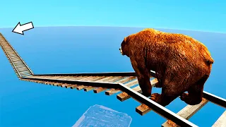 Crazy Bear Parkour GTA5 | Urso Parkour