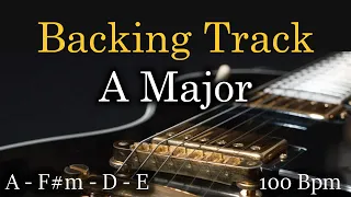 A Major Pop Rock Backing Track | 100 Bpm