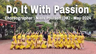 MTDANCE  | Do It With Passion | LINE DANCE | Intermediate | Niels Poulsen