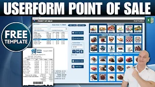 How To Create A Point Of Sale (POS) Application In An Excel Userform [Training & Free Download]