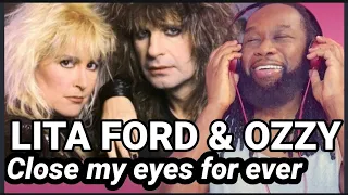 This is fantastic! LITA FORD and OZZY OSBOURNE Close my eyes for ever REACTION