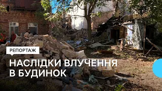 Внаслідок російського обстрілу в Миколаєві зруйнований житловий будинок