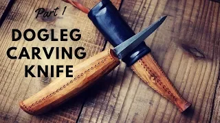 How to fit your own Spoon Carving knife - Part 1 - Axing out the Handle