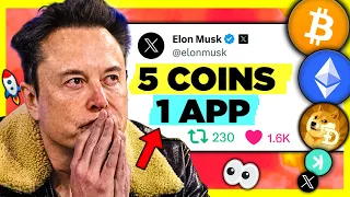 Elon Musk's BIG PLAN to Integrate 5 Cryptos into X (Twitter)