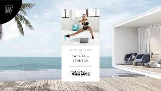 TABATA + STRETCH с Анастасией Филипьевой | 26 марта 2024 | Онлайн-тренировки World Class