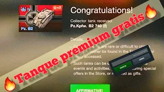 Wot Blitz| 🔥🔥Tanque premium gratis🔥🔥 Código de bonificación