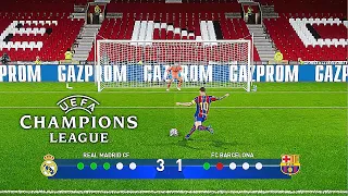 FC BARCELONA - REAL MADRID | Final Champions League 2021 PS5 MOD Ultimate Difficulty Next Gen