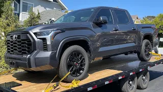 Taking Delivery of My Brand New 2022 Toyota Tundra SR5 TRD 4x4 Sport