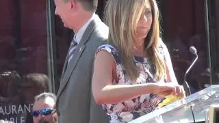 Jennifer Aniston Receives Star on Hollywood Walk of Fame