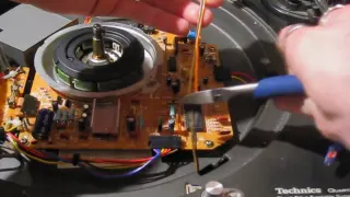 how to change the target light on a Technics SL MK2 part 2